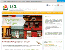 Tablet Screenshot of institutluso-tlse.com
